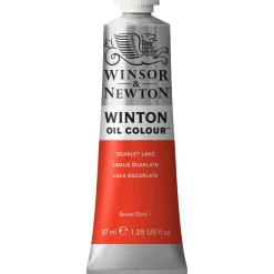 Winsor & Newton Winton oljefärg 37 ml Scarlet Lake 603 | Oljefärger