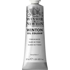 Winsor & Newton Winton oljefärg 37 ml Titanium White 644 | Oljefärger