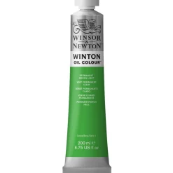 Winsor & Newton Winton oljefärg 200 ml Permanent Green Light 483 | Oljefärger