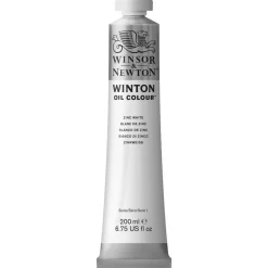 Winsor & Newton Winton oljefärg 200 ml Zinc White 748 | Oljefärger