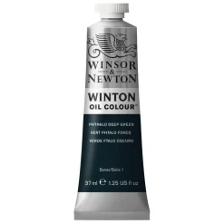 Winsor & Newton Winton oljefärg 37 ml Phthalo Deep Green 048 | Oljefärger