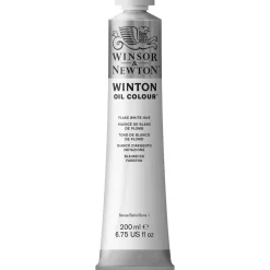 Winsor & Newton Winton oljefärg 200 ml Flake White Hue 242 | Oljefärger