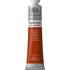 Winsor & Newton Winton oljefärg 200 ml Burnt Sienna 074