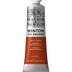 Winsor & Newton Winton oljefärg 37 ml Burnt Sienna 074 | Oljefärger