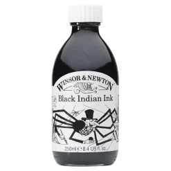 Winsor & Newton W&N Draw. Ink Black Ind 250ml | Bläck & Tusch
