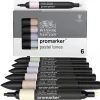 Winsor & Newton W&N Promarker 6 Pastel tones