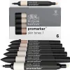 Winsor & Newton W&N Promarker 6 Skin tones 1 | Tuschpennor & Markers