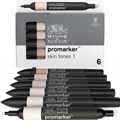 Winsor & Newton W&N Promarker 6 Skin tones 1 | Tuschpennor & Markers