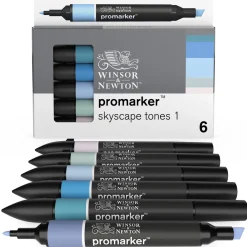Winsor & Newton W&N Promarker 6 Skyscape 1 | Tuschpennor & Markers