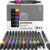 Winsor & Newton W&N Prom. Brush 12xVibrant Set | Tuschpennor & Markers