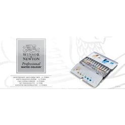 Winsor & Newton W&N PWC akvarellbox 12 tuber | Akvarell- & Vattenfärger