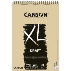 Canson XL Kraft skissblock A3 90g