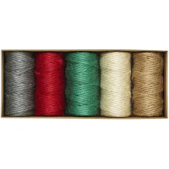Panduro Hobby 20x5 meter jutesnöre - julkit