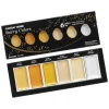 Zig Kuretake Gansai Tambi Starry Set – 6 st. japanska akvarellfärger i ljusa och guldiga nyanser | Akvarell- & Vattenfärger